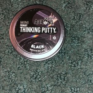 mini black crazy aaron’s thinking putty